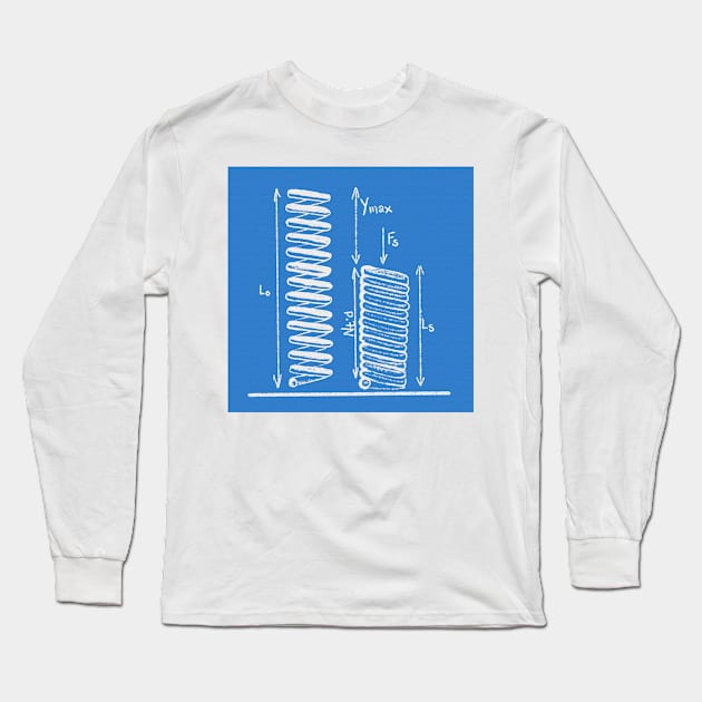 The Joy of Engineering a Bounce Back Long Sleeve T-Shirt by laceylschmidt